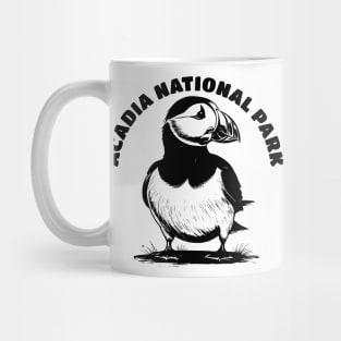 Acadia Puffin Mug